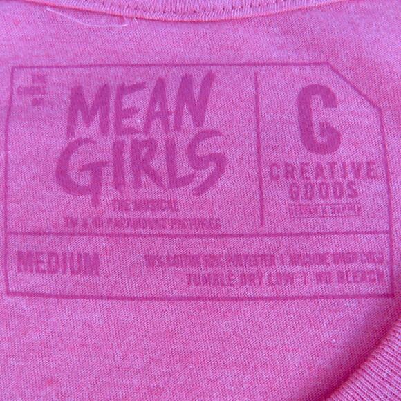 MEAN GIRLS MUSICAL Musical Short Sleeved T-Shirt Medium - Picture 4 of 6